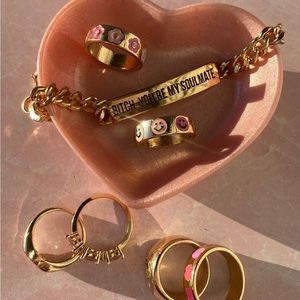 ‘B*tch You're My Soulmate’ Euphoria BFF Bracelet